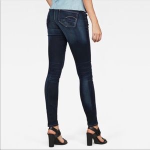 lynn zip mid skinny jeans
